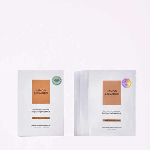 Brightening Face Mask Lemon & Beaker